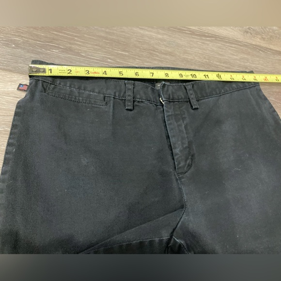 Ralph Lauren Polo Jeans Co Classic Black Women's Capris Size 10 Flare - Picture 8 of 9